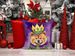 Chow Chow King Of Mardi Gras Throw Pillow Machine Washable, Indoor Outdoor Decorative Pillow For Couch, Bed Or Patio, 18Hx18W_maomaolike.com