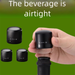 2025 Red Household Sealing Rotating Wine Creative Glass Fresh-keeping Stopper Bottle Cap Pull-out Type_maomaolike.com