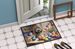 Decorating Easter Bergamasco Sheepdog Doormat Front Door Mat Indoor Outdoor Rugs For Entryway, Non Slip Washable Low Pile, 24H X 36W_maomaolike.com