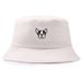 Hot Sale 2024 New Dog Embroidered Outdoor Shadow Woman Breathable Men Universal Double-Sided Golf Bucket Hat Fisherman Cap_maomaolike.com