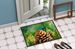 Maine White Pine Cone And Tassels In Watercolor Doormat Front Door Mat Indoor Outdoor Rugs For Entryway, Non Slip Washable Low Pile, 24H X 36W_maomaolike.com
