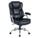 Executive Office Chair Leather Ergonomic Computer Desk Chair Leather With Padded Seat And Armrests Adjustable Backrest For Home, Office And Meeting Room_maomaolike.com