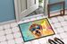 Cairn Terrier Hippie Dawg Doormat Front Door Mat Indoor Outdoor Rugs For Entryway, Non Slip Washable Low Pile, 24H X 36W_maomaolike.com