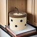 Milk Tea Cup Cute Cosmetics Living Room Miscellaneous Basket DIY Handmade Woven Storage Box_maomaolike.com