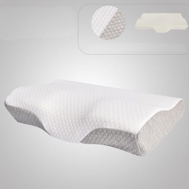 Cervical Pillow For Neck And Shoulder,Contour Memory Foam Pillow,Ergonomic Neck Support Pillow For Side Back Stomach Sleepers With Pillowcase_maomaolike.com