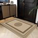 Living Room Rug Large Size Rug Abstract Geometric Pattern Bedroom Rug Plush Pile, Washable Thickened Underlay Bedside Rug Home Decor Rug_maomaolike.com