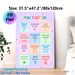 Punctuation Themed Learning Painting Poster, Bright Color-coded Educational Poster, Practical Punctuation Usage Guide To Enhance Grammar Skills, Ideal_maomaolike.com