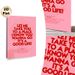 "Good Life" Disco Lyric Painting Poster, Vibrant Pink Typographic Disco Ball Poster, Retro House Techno Themed Decor Suitable For Home Studio, Living_maomaolike.com