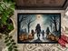 Werewolves Spooky Halloween Doormat Front Door Mat Indoor Outdoor Rugs For Entryway, Non Slip Washable Low Pile, 24H X 36W_maomaolike.com
