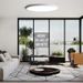 YCDC Smart Led Light 0.9-inch Indoor Bedroom Large Ceiling Light Modern Ceiling Lamp Ultra-thin Led Ceiling Light For Room_maomaolike.com