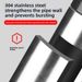 New Model Pipe One-Push Stainless Steel Household Sewer Floor Drain Dredge Toilet Suction_maomaolike.com