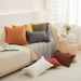 Home Furniture Washed Cotton Pillowcase Without Core Modern Simple Living Room Sofa Pillow Cushion Cover_maomaolike.com