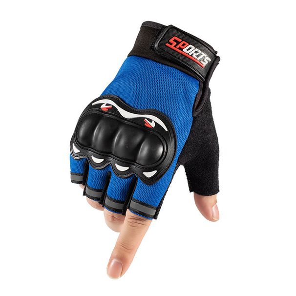 Gloves Men's And Women's Anti-slip Wear Resistant Hard Shell Protection Tactical Combat Training Half-finger Motorcycle Riding Gloves_maomaolike.com