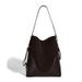 Niche Design Relaxed Suede Feel Bucket 2026 New Autumn Winter Shoulder High-end Commuter Crossbody Bag_maomaolike.com