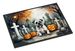 Boxer Spooky Halloween Doormat Front Door Mat Indoor Outdoor Rugs For Entryway, Non Slip Washable Low Pile, 24H X 36W_maomaolike.com
