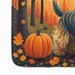 Silky Terrier Fall Memory Foam Kitchen Mat Machine Washable Anti-Fatigue Mat Cushion Comfort Bath Mat Or Kitchen Rug_maomaolike.com