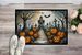 Marigold Spooky Halloween Doormat Front Door Mat Indoor Outdoor Rugs For Entryway, Non Slip Washable Low Pile, 24H X 36W_maomaolike.com