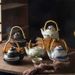 Ceramic Teapot Seafood Soup Pot Sushi Shop Supplies_maomaolike.com
