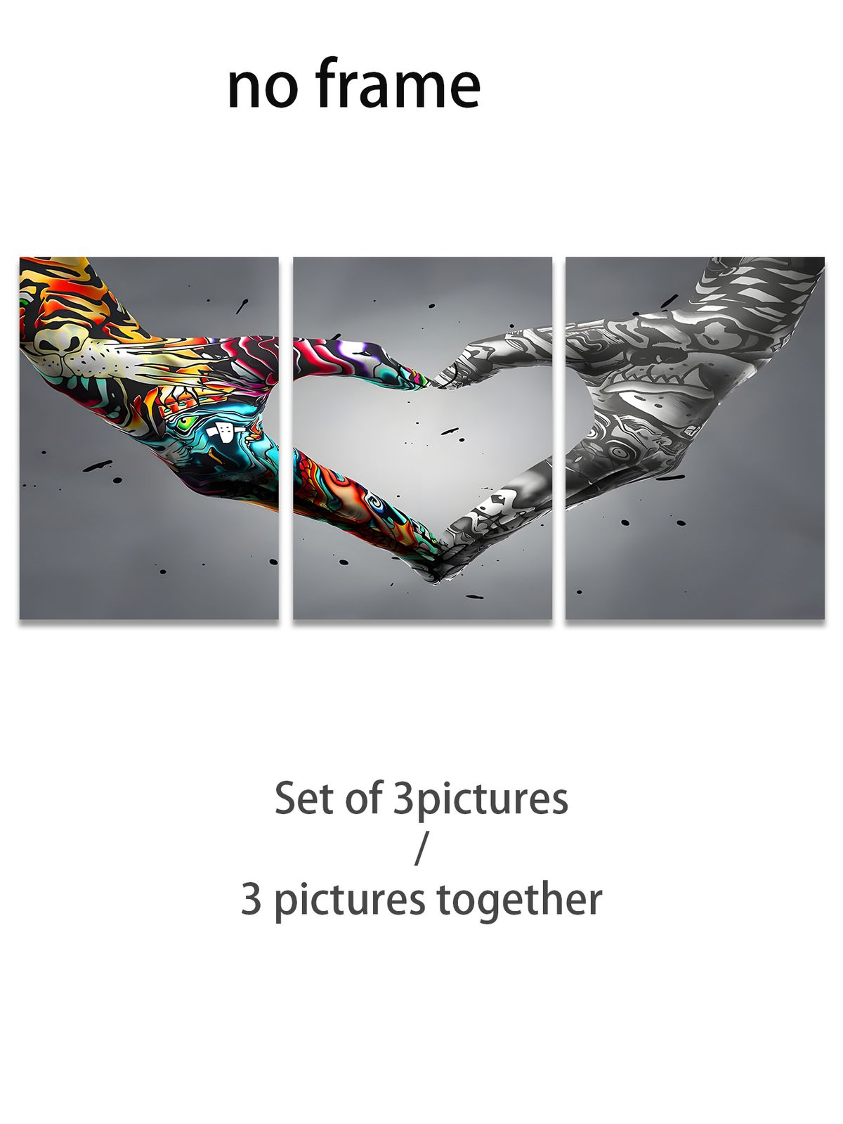 European And American Contemporary Style, Love And Affection, Living Room Sofa Backdrop Decorative Painting, Art Exhibition Piece_maomaolike.com