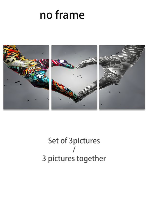 European And American Contemporary Style, Love And Affection, Living Room Sofa Backdrop Decorative Painting, Art Exhibition Piece_maomaolike.com