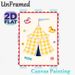 Circus Tent Themed Painting Poster, Bright Cartoon Circus Tent With Rocking Horses & Candies Poster, Playful Whimsical Decor Ideal For Home Lounge And_maomaolike.com