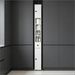 71" Small Bathroom Storage Cabinet, Narrow Toilet Paper Cabinet With Open Shelves, 2 Cabinets_maomaolike.com