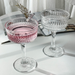 2pcs Vintage Style Coffee Shop High Footed Glass Cup Specially Made Beverage Cup, Cold Drink Cup, Soda Drink Cup_maomaolike.com