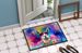 Hippie Animal Llama Doormat Front Door Mat Indoor Outdoor Rugs For Entryway, Non Slip Washable Low Pile, 24H X 36W_maomaolike.com