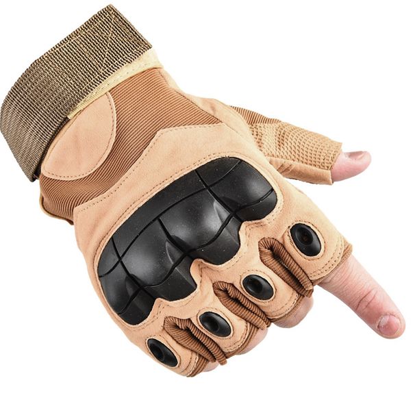 Tactical gloves Winter combat tactics padded long finger gloves for men outdoor mountain climbing non-slip soft shell long finger gloves_maomaolike.com