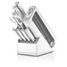 Ninja NeverDull Essential 10-Piece Knife Set With Built-in Sharpener, K12010WH_maomaolike.com