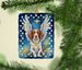 Brittany Spaniel My Angel Porcelain Ornament Christmas Tree Hanging Decorations For Home Christmas Holiday, Rectangle, Gift, Multicolor_maomaolike.com