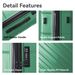 3-Piece Luggage Sets (20", 24", 28"), Suitcase With Wheels, Hardside Suitcase With Four Spinner Wheels And Scratch-Resistant Surface, Green_maomaolike.com