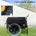 Bicycle Cargo Trailer With Removable Box And Waterproof Cover, Bike Wagon Trailer With Two 16in Wheels_maomaolike.com