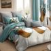 9 Piece In A Bag Thick Touch Bed Cover Curtain Set, Upgraded Luxury Bedspread Set, Bamboo Microfiber All Season Bedding-Set For Home, RV Beding, Boys And Girls Gifts With Gift Bag_maomaolike.com