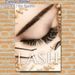 Lash Beauty Painting Poster, Soft-toned Elegant Lash & Lash Tool Scene Poster, Delicate Beauty-themed Decor Ideal For Beauty Salon, Makeup Studio_maomaolike.com