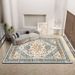 Living Room Rug Large Size Gorgeous Gold Frame Design Bedroom Rug Plush Thickened Machine Washable Thickened Underlay Interior Decorative Rug_maomaolike.com