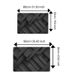 Bathroom Mat Toilet Mat Shower Mat Entrance Rug Absorbent Non-Slip Mat Soft Quick-Dry Machine Washable_maomaolike.com