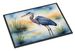 Blue Heron Emerging As The Day Fades Doormat Front Door Mat Indoor Outdoor Rugs For Entryway, Non Slip Washable Low Pile, 24H X 36W_maomaolike.com