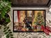 Australian Terrier Cozy Christmas Doormat Front Door Mat Indoor Outdoor Rugs For Entryway, Non Slip Washable Low Pile, 24H X 36W_maomaolike.com