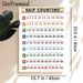 Skip Counting Painting Poster, Vintage-style Colorful Number Chart Poster, Clear Skip Counting Guide To Aid Math Learning, Ideal For Study Rooms And_maomaolike.com