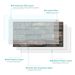 15cm*30cm*6pcs×2 Industrial Style Retro American Tile Self-Adhesive Waterproof PVC Decoration Kitchen Bedroom Wall Stickers Wallpaper_maomaolike.com