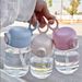 Creative 400ml Kids Sippy Cup Leak-proof With Straw Cartoon Water Bottles Lightweight Plastic Toddlers Beverage Cups_maomaolike.com