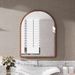 Vintage Style Makeup No-Drill Self-Adhesive Retro Vanity Bathroom Wall-Mounted Mirror_maomaolike.com