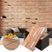 grooved Wood Grain Self-adhesive Wall Stickers For Home Decoration, Living Room Background Wall Renovation And Transformation Wallpaper_maomaolike.com
