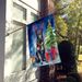 Belgian Sheepdog Christmas Reindeer House Flag Large Porch Sleeve Pole Decorative Outside Yard Banner Artwork Wall Hanging, Polyester, House Size, Multicolor_maomaolike.com