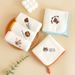 Fleece Super Soft Baby Square Towel Children's Face Wash Small Towel Special Mouthwash Towel Baby Handkerchief Towel_maomaolike.com
