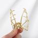 Unisex Hair clip Metal clip Internet celebrity girls edge clip hair headdress everything_maomaolike.com