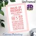 Recovery Rules Painting Poster, Pastel Pink Handlettered Motivational Text Poster, Practical Recovery Guidance Ideal For Wellness Spaces, Counseling_maomaolike.com