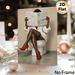Fashionable Lady Reading Newspaper Painting Poster, Sleek Modern Portrait Poster, Eye-catching Decorative Piece For Bathroom Wall Decor_maomaolike.com