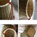 Fish Backpack Small Weaving Decorative Yangko Performance Props Storage Tea Picking Bamboo Basket_maomaolike.com